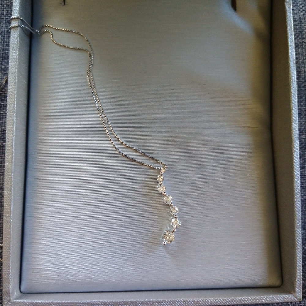 🚫SOLD🚫0.75 ct real diamond 14k gold journey - Picture 2 of 10